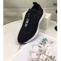 Dior Unisex B25 Low-Top Sneaker Black Neoprene and Mesh