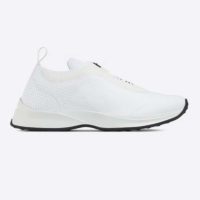 Dior Unisex B25 Low-Top Sneaker White Neoprene and Mesh