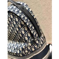 Dior Unisex Diortravel Backpack Blue Dior Oblique Jacquard ‘Christian Dior’