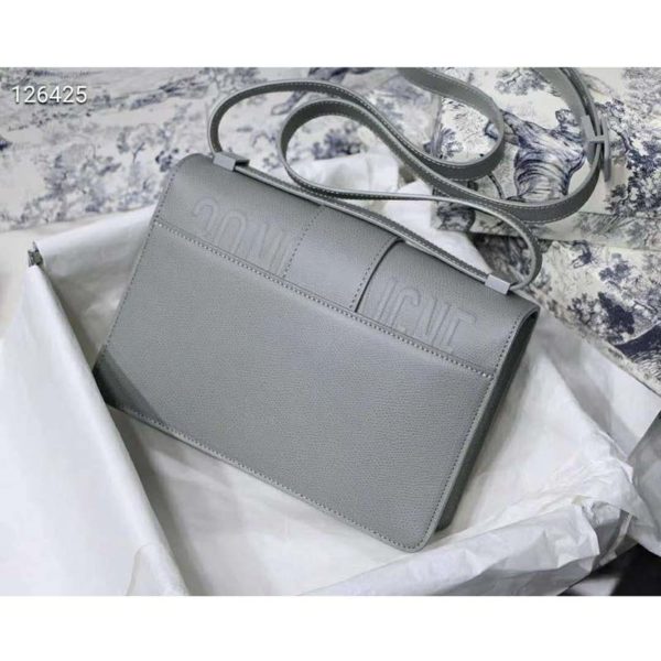 Dior Women 30 Montaigne Bag Ultramatte Grained Calfskin Flap Closure-Green (8)
