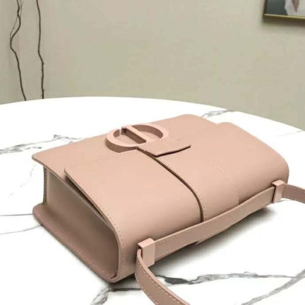 Dior Women 30 Montaigne Bag in Ultramatte Grained Calfskin-Pink (7)