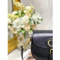 Dior Women Small Dior Bobby Bag Black Box Calfskin