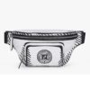 Fendi Unisex Belt Bag White Canvas Belt Bag Adjustable Belt