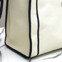 Fendi Women Large Fendi Roma Shopper Undyed Canvas Shopper Bag