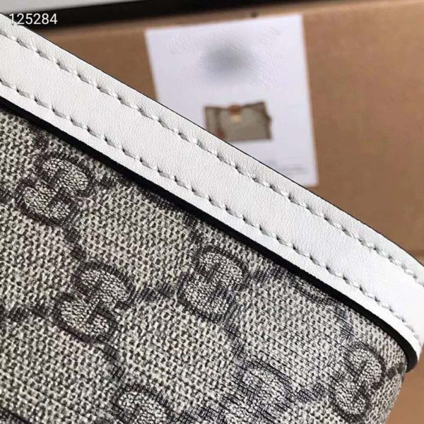 Gucci GG Unisex Padlock GG Medium Shoulder Bag Supreme Canvas (7)
