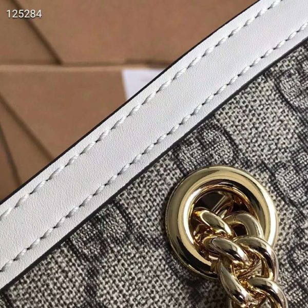 Gucci GG Unisex Padlock GG Medium Shoulder Bag Supreme Canvas (8)