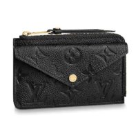 Louis Vuitton LV Unisex Card Holder Recto Verso Monogram Empreinte Leather-Navy