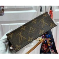 Louis Vuitton LV Unisex Petit Sac Plat Bag Monogram Canvas