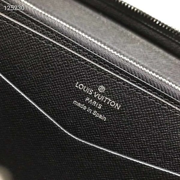 Louis Vuitton LV Unisex Zippy XL Wallet Coated Monogram Canvas (8)