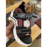 Louis Vuitton LV Women LV Archlight Sporty Sandal Monogram Canvas-Red