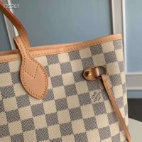 Louis Vuitton LV Women Neverfull GM Tote Damier Azur Canvas