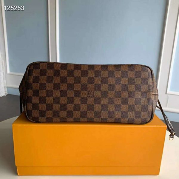 Louis Vuitton LV Women Neverfull GM Tote Damier Ebene Canvas (6)