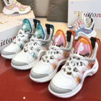 Louis Vuitton Women LV Archlight Sneaker Leather Technical Fabrics-Aqua