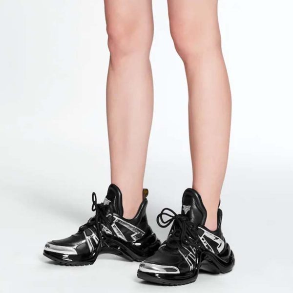 Louis Vuitton Women LV Archlight Sneaker Leather Technical Fabrics-Black (1)