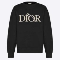 Dior Men Oversized Dior And Judy Blame Sweatshirt Cotton-Black