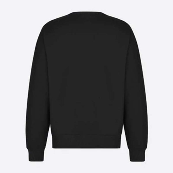 Dior Men Oversized Dior And Judy Blame Sweatshirt Cotton-Black (3)