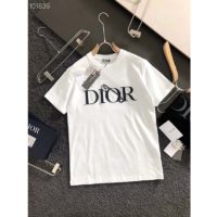 Dior Men Oversized Dior And Judy Blame T-Shirt Cotton-White