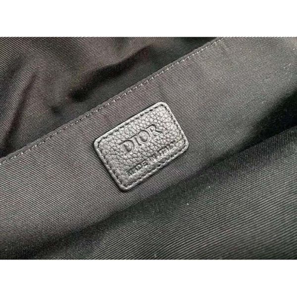 Dior Unisex Rider Backpack Gray Dior Oblique Jacquard (14)