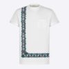 Dior Women Dior And Shawn Oversized T-Shirt White Cotton Jersey
