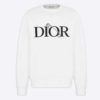 Dior Men Oversized Dior And Judy Blame Sweatshirt Cotton-White