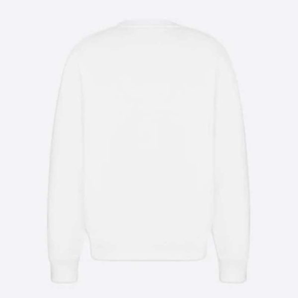 Dior Women Oversized Dior And Judy Blame Sweatshirt Cotton-White (3)