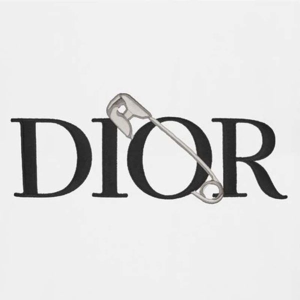 Dior Women Oversized Dior And Judy Blame Sweatshirt Cotton-White (4)