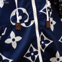 Louis Vuitton LV Men LV Escale Printed Parka Monogram Canvas Relaxed Fit