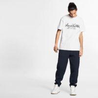 Louis Vuitton LV Men Pont Neuf Signature Print & Embroidery T-Shirt (6)