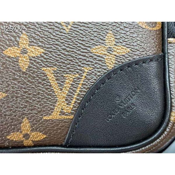 Louis Vuitton LV Unisex Christopher Bumbag Monogram Macassar Coated Canvas (11)