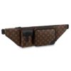 Louis Vuitton LV Unisex Christopher Bumbag Monogram Macassar Coated Canvas