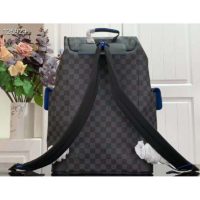 Louis Vuitton LV Unisex Christopher PM Backpack Damier Graphite Coated Canvas