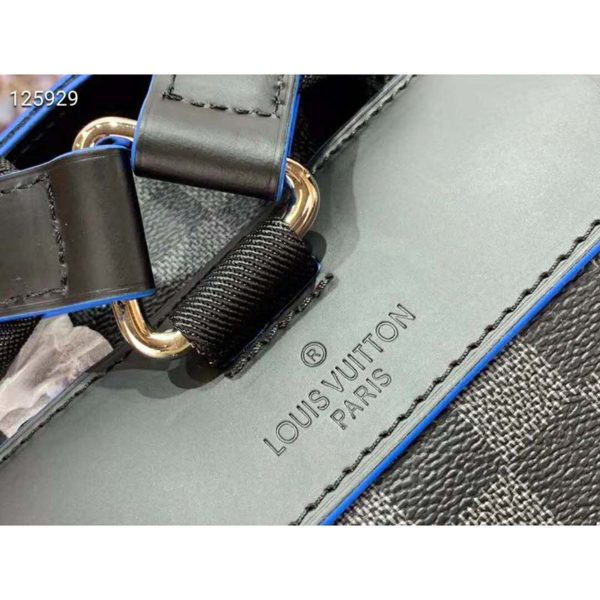 Louis Vuitton LV Unisex Christopher PM Backpack Damier Graphite Coated Canvas (4)