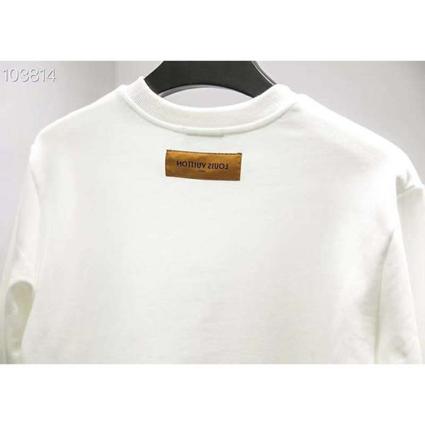 Louis Vuitton LV Women Flower Monogram Embroidered Sweatshirt Regular Fit (1)