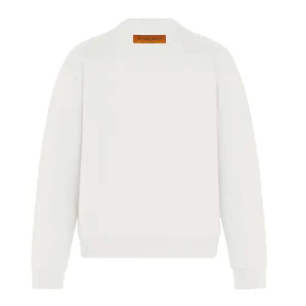 Louis Vuitton LV Women Flower Monogram Embroidered Sweatshirt Regular Fit (2)