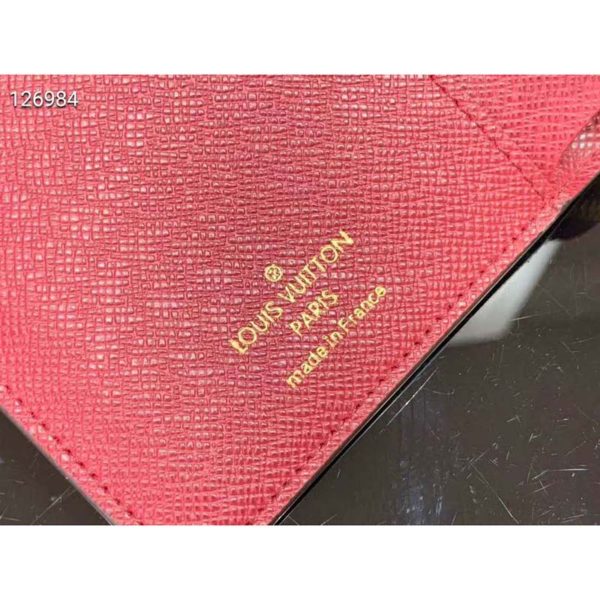 Louis Vuitton LV Women Juliette Wallet Monogram Coated Canvas-Rose (6)