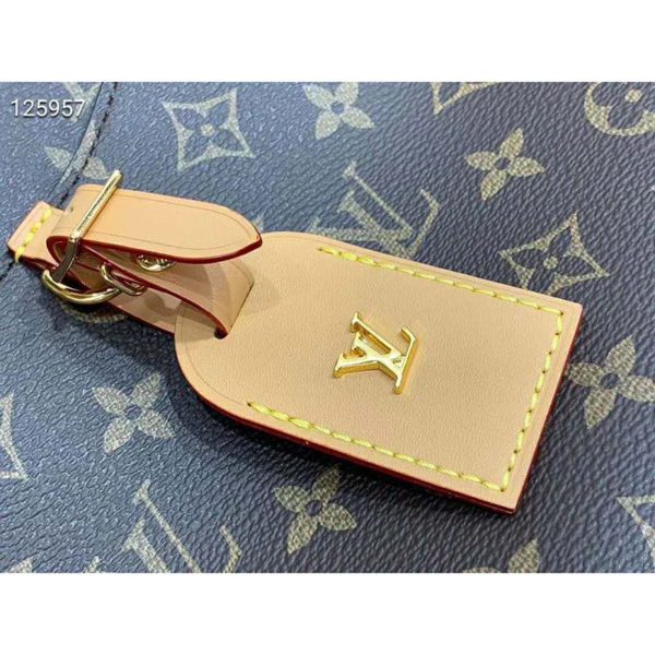 Louis Vuitton LV Women Odéon MM Monogram Coated Canvas-Brown (8)