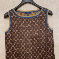 Louis Vuitton LV Women Retro Monogram Knit Dress Henne Regular Fit