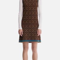 Louis Vuitton LV Women Retro Monogram Knit Dress Henne Regular Fit