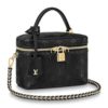 Louis Vuitton LV Women Vanity PM Handbag Black Monogram-Embossed Lambskin