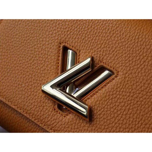 Louis Vuitton Women Twist One Handle PM Handbag in Taurillon Leather (7)