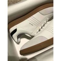 Dior Unisex B01 Sneaker White Smooth Calfskin with Beige Suede