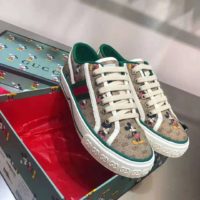 Gucci GG Unisex Disney x Gucci Tennis 1977 Sneaker Web GG Canvas Mickey Mouse