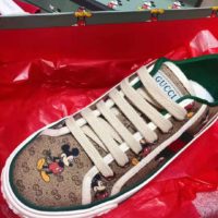 Gucci GG Unisex Disney x Gucci Tennis 1977 Sneaker Web GG Canvas Mickey Mouse