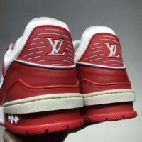Louis Vuitton LV Men LV Trainer Sneaker Mix of Materials Rubber Monogram Flowers