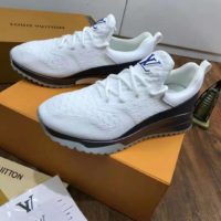 Louis Vuitton Unisex V.N.R (Vuitton New Runner) Sneaker Technical Knit-White