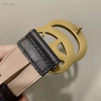 Gucci GG Unisex Nylon Web Belt with Double G Buckle 4 cm Width