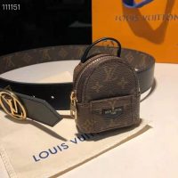 Louis Vuitton LV Women Palm Spring 35mm Belt Monogram Canvas Circle Buckle