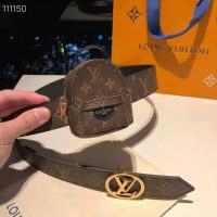 Louis Vuitton LV Women Palm Spring 35mm Belt Monogram Canvas Circle Buckle