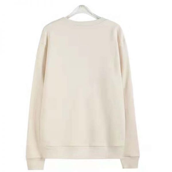 Gucci Men Beverly Hills Cherry Print Sweatshirt Cotton Jersey Crewneck Puff Sleeves-White (5)