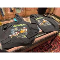 Gucci Women Disney x Gucci Donald Duck Hooded Sweatshirt Fixed Hood Oversize Fit Cotton